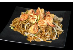 N12 nouilles sautées aux crevettes